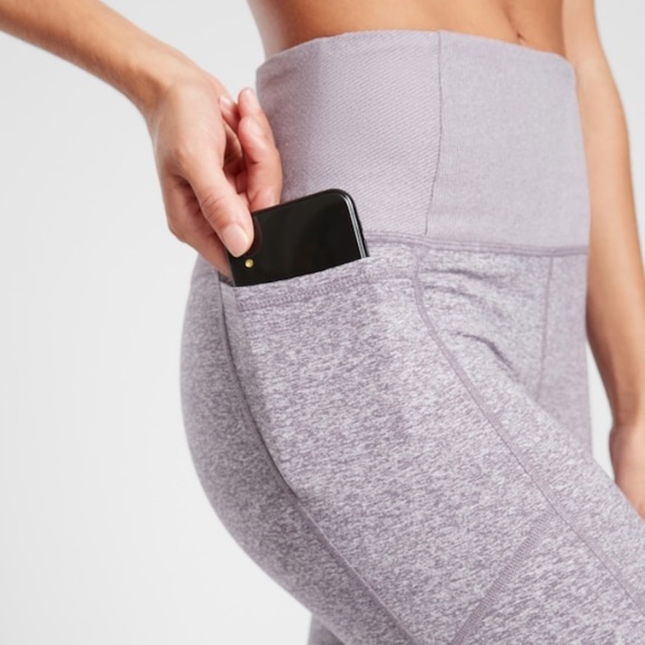Nwt Athleta Exhale Stash Pocket Heel 